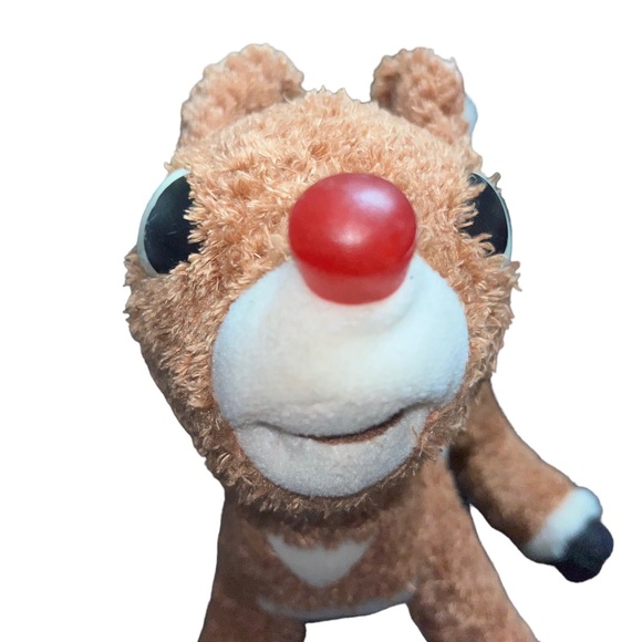 Vintage Rudolph The Red Nosed Reindeer 2004 Plush Christmas Suffed Toy - Picture 7 of 13